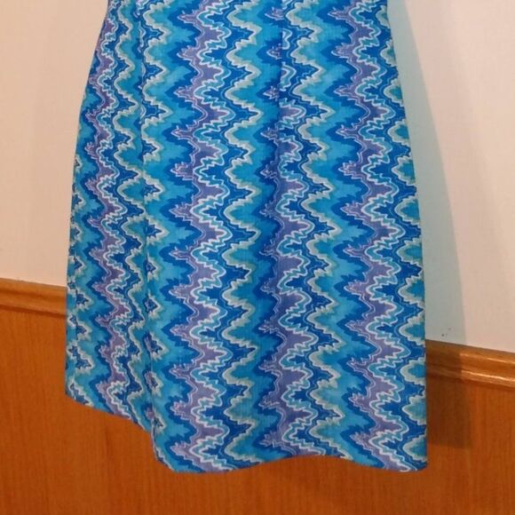 Vintage 1980's Benson & Smith 2pc Sheath Dress With Matching Sheer Blouse - Picture 7 of 16